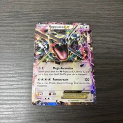 Pokemon TCG Rayquaza EX XY69 Holo Black Star Promo Card - Image 1