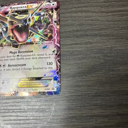 Pokemon TCG Rayquaza EX XY69 Holo Black Star Promo Card - Image 2