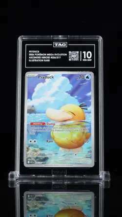 Psyduck - 226/217 - Ascended Heroes - Pokemon Card - Tag 10 Gem Mint - Image 1