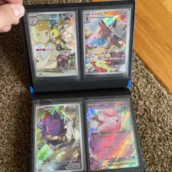 Pokemon Card Binder Collection Mixed Lot EX V Full Art Holo Vintage 36 Cards - Image 3