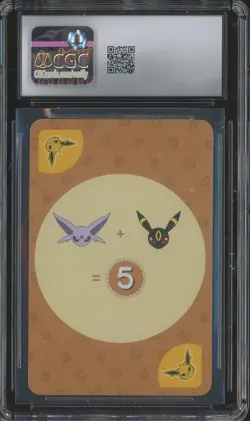 2019 Pokemon Korean Playing Cards Point Salad Eevee Edition Jolteon CGC 9 MINT - Image 2