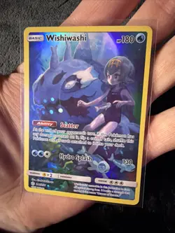 Pokemon TCG Wishiwashi Holo Secret Rare Card Sun & Moon Cosmic Eclipse 240/236 - Image 3