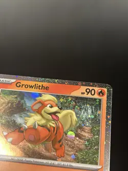 Growlithe 024 (2x Swirl) - Pokemon Scarlet & Violet Black Star Promo Card - NM - Image 3
