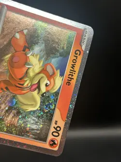 Growlithe 024 (2x Swirl) - Pokemon Scarlet & Violet Black Star Promo Card - NM - Image 5