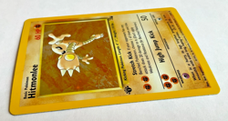 Hitmonlee 7/62 Fossil Holo Pokemon Card Near Mint First Edition Holofoil - Image 4