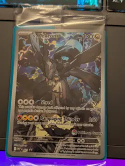 N's Zekrom 31 Pokemon Center Promo Card and Non Pokemon Center Card Sealed - Image 1