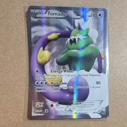 Pokemon Tornadus Full Art Ultra Rare Holo 98/98 Emerging Powers 110 HP Card - Image 1