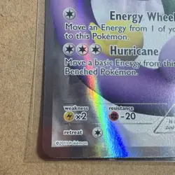 Pokemon Tornadus Full Art Ultra Rare Holo 98/98 Emerging Powers 110 HP Card - Image 5