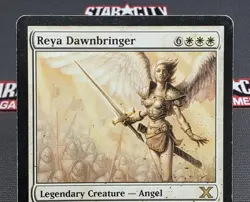 MTG Reya Dawnbringer- DAMAGED -10th Edition Magic the Gathering Card #035 - Image 3