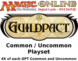 MTGO Magic Online GPT Guildpact Playset 440 Cards 4x Common/Uncommon - Image 1