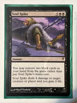 MTG Magic the Gathering Soul Spike (70/155) Coldsnap LP - Image 1