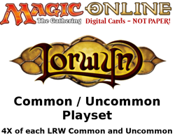 MTGO Magic Online LRW Lorwyn Playset 884 Cards 4x Common/Uncommon - Image 1