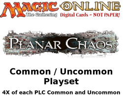 MTGO Magic Online PLC Planar Chaos Playset 460 Cards 4x Common/Uncommon - Image 1