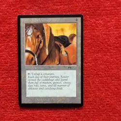Magic: The Gathering Jandor's Saddlebags Artifact Arabian Nights Uncommon - Image 1