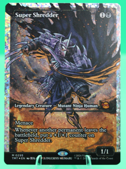 MTG Super Shredder Showcase Teenage Mutant Ninja Turtles 0295 Fracture Foil - Image 1