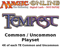 MTGO Magic Online TE Tempest Playset 960 Cards 4x Common/Uncommon - Image 1