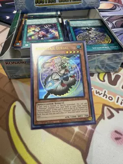 Yugioh Dracotail Lukias JUSH-EN001 1st Edition Ultra Rare Near Mint - Image 3