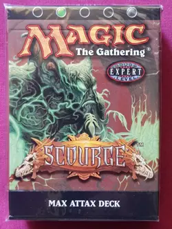 Magic The Gathering SCOURGE MAX ATTAX New Sealed Preconstructed Theme Deck MTG - Image 1