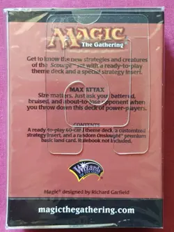 Magic The Gathering SCOURGE MAX ATTAX New Sealed Preconstructed Theme Deck MTG - Image 2