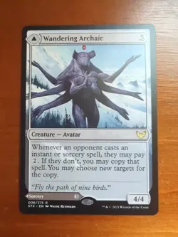 Wandering Archaic Strixhaven: School of Mages Regular - Image 1