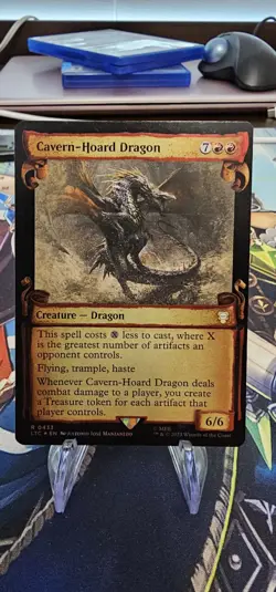 Cavern-Hoard Dragon (Showcase Scrolls) Commander: the Lord of the Rings:... - Image 1