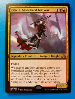 MTG 1x Olivia, Mobilized for War # 248 Shadows over Innistrad Magic the x1 NM - Image 1