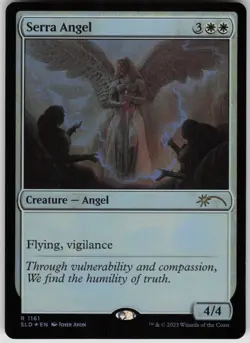 MTG Serra Angel Foil NM Secret Lair Drop Series Magic 1161 - Image 1