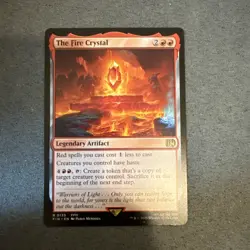 The Fire Crystal [FINAL FANTASY] NM MTG - Image 1