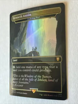 Henneth Annun Reflecting Pool the Lord of the Rings Tales of Middle-Earth Foil - Image 2