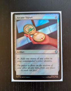 ARCANE SIGNET Uncommon Surge Foil TMNT Near Mint MTG - Image 1