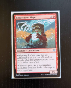 CORUSCATION MAGE Uncommon Bloomburrow Near Mint MTG - Image 1