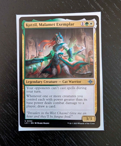 KUTZIL, MALAMET EXEMPLAR Uncommon The Lost Caverns of Ixalan Near Mint MTG - Image 1