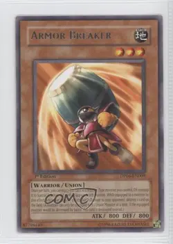 Armor Breaker Unlimited YuGiOh Jaden Yuki 3 Duelist Pack #DP06-EN009 2008 - Image 1