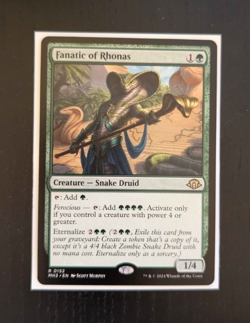 FANATIC OF RHONAS Rare Modern Horizons 3 Near Mint MTG - Image 1