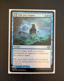 SINK INTO STUPOR Uncommon Foil Modern Horizons 3 Near Mint MTG - Image 1