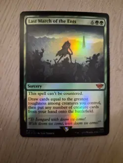 Last March of the Ents: the Lord of the Rings: Tales of Middle-Earth Foil - Image 1