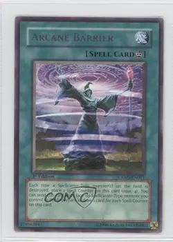 Arcane Barrier 1st Ed. YuGiOh Crimson Crisis #CRMS-EN061 2008 - Image 1
