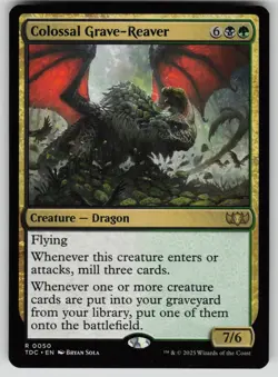 Colossal Grave-Reaver Normal R Commander: Tarkir: Dragonstorm 50 NM - Image 1