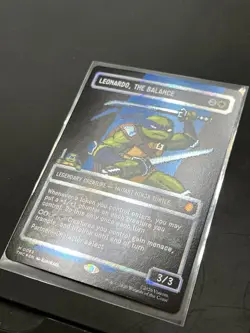 Leonardo, The Balance #83 · Mythic Rare · English · Surge Foil Commander MTG LP - Image 3
