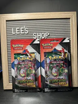 Two (2) Pokemon TCG: Evolving Skies/Chilling Reign 2-Pack Latias Pin Blister - Image 1