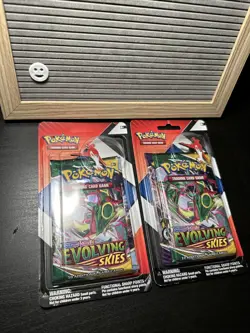 Two (2) Pokemon TCG: Evolving Skies/Chilling Reign 2-Pack Latias Pin Blister - Image 2