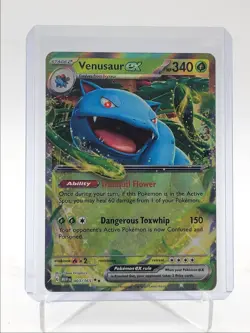VENUSAUR EX 2023 POKEMON SCARLET & VIOLET 151 DOUBLE RARE 003/165 Q5542 - Image 1