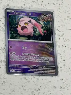 Pokemon Scream Tail 042/131 Master Ball Holo Prismatic Evolutions PRE EN Mint - Image 3