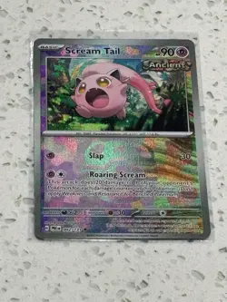 Pokemon Scream Tail 042/131 Master Ball Holo Prismatic Evolutions PRE EN Mint - Image 4