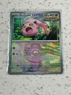 Pokemon Scream Tail 042/131 Master Ball Holo Prismatic Evolutions PRE EN Mint - Image 5