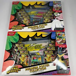 New Pokemon Mega Evolution Ascended Heroes Premium Poster Collection Box 2 Count - Image 1