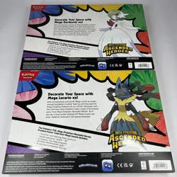 New Pokemon Mega Evolution Ascended Heroes Premium Poster Collection Box 2 Count - Image 2