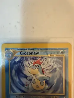 Pokemon Croconaw 31/111 Neo Genesis 1st Edition Uncommon Regular Stage 1 HP 70 - Image 2