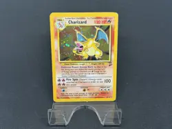 Charizard 4/130 Holo Base Set 2 Pokemon TCG LP/MP English See Pics - Image 2