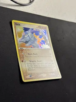 Onix 69/109 Team Rocket Returns Stamped Reverse Holo Pokemon Card 2004 NM/MINT - Image 3